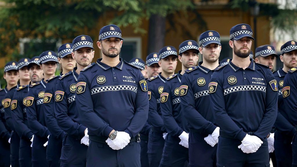 100 plazas de policía local Valencia